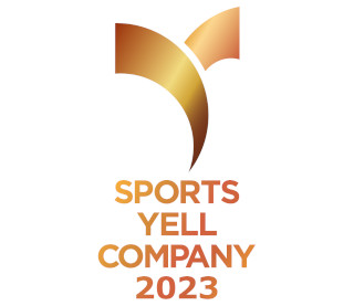 Certified as “Sports Yell Company” by the Japan Sports Agency