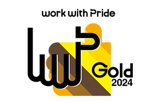 「PRIDE指標2024」にて「ゴールド」と「レインボー」を受賞